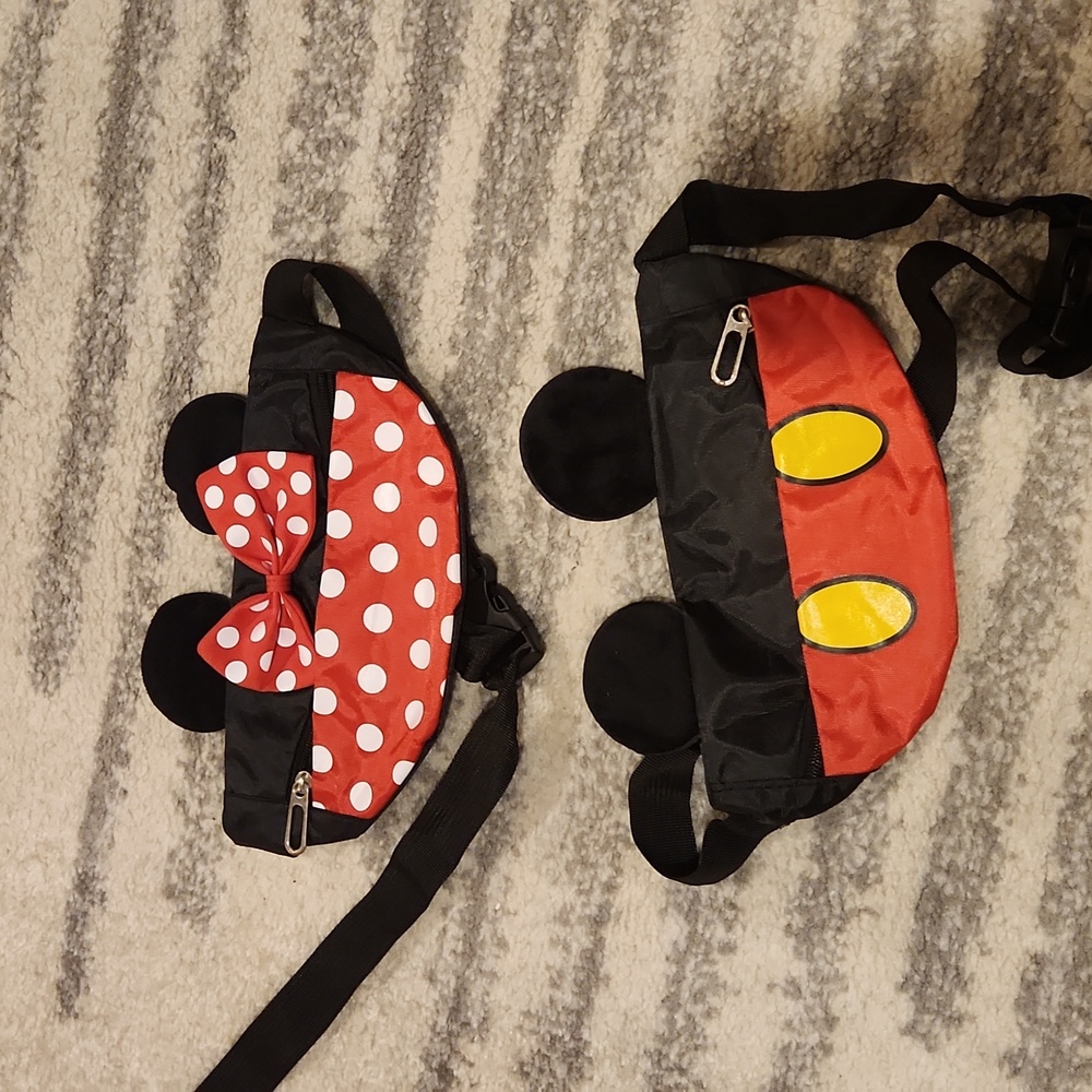 New Mickey Minnie waist fanny bags